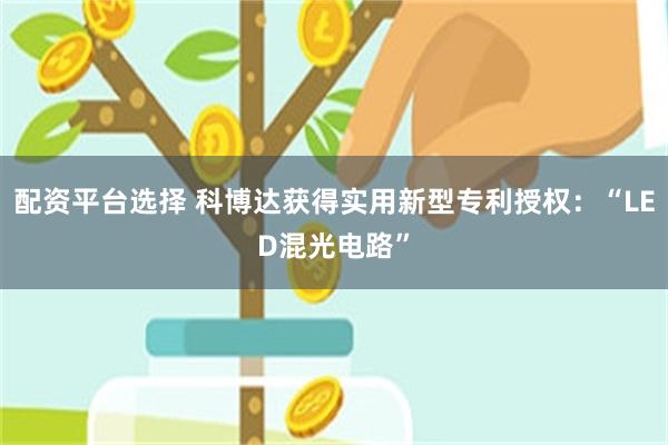 配资平台选择 科博达获得实用新型专利授权：“LED混光电路”